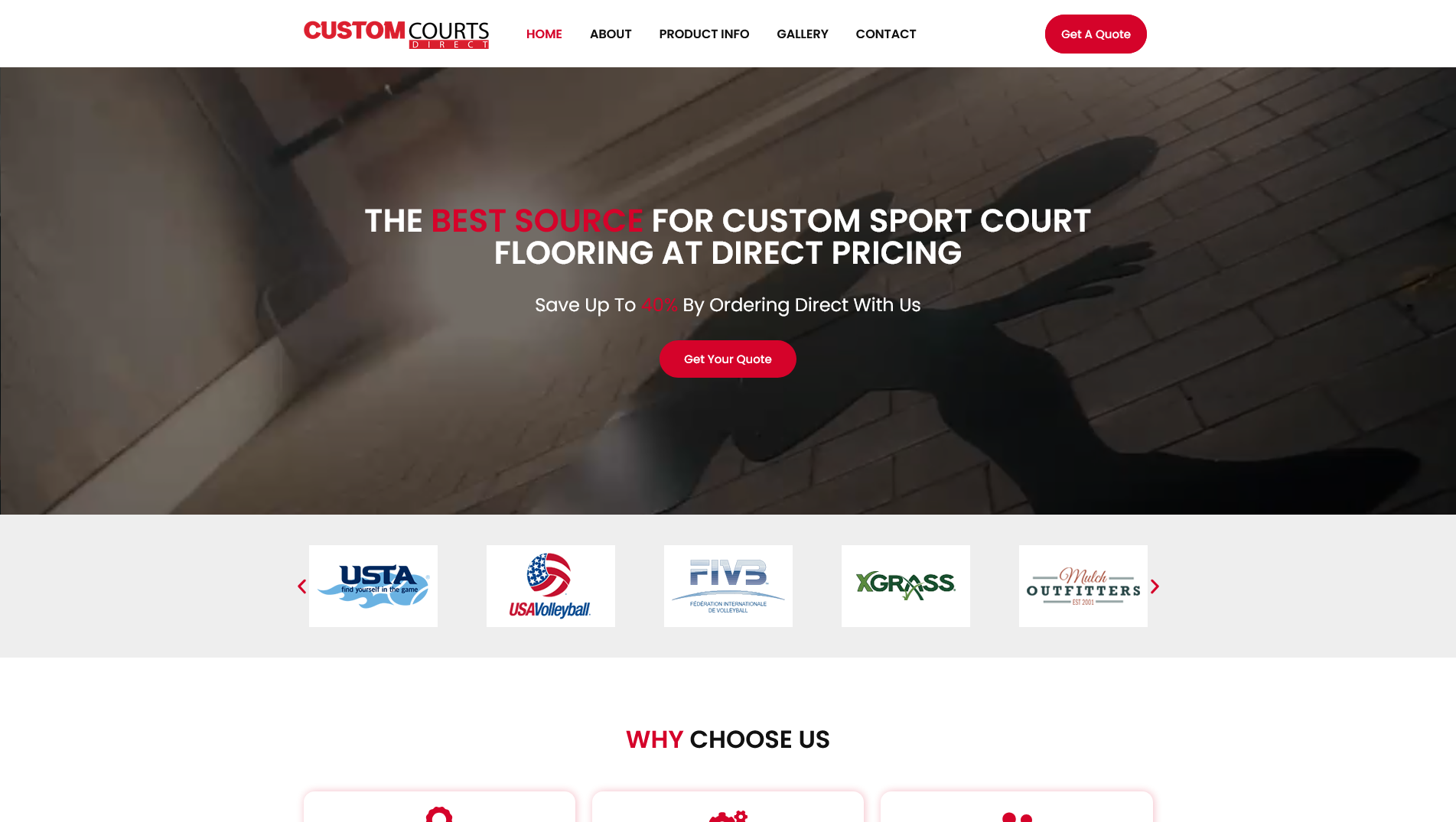 Custom Courts Direct